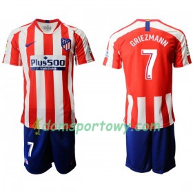 Koszulka Atlético Madryt GRIEZMANN 7 Dziecięcy Domowe Koszulki Piłkarskie 2019-2020 Krótki Rękaw